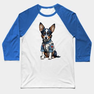 Blue the Astronaut Baseball T-Shirt